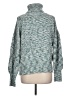 River Tweed Teal Turtleneck Sweater Size L - photo 2