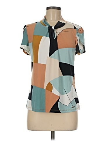 Tahari Short Sleeve Blouse (view 1)