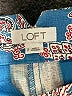 Ann Taylor LOFT Paisley Blue Shorts Size 2 - photo 3