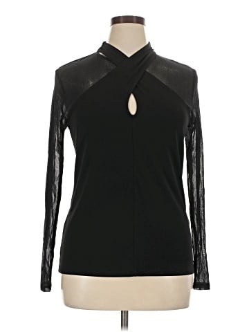 INC International Concepts Long Sleeve Top (view 1)