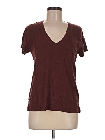 Madewell Whisper Cotton V-Neck Pocket Tee (view 1)