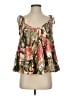 ASOS 100% Polyester Gold Sleeveless Blouse Size 4 - photo 1