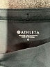 Athleta Color Block Green Athletic Shorts Size 0 - photo 3