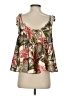 ASOS 100% Polyester Gold Sleeveless Blouse Size 4 - photo 2