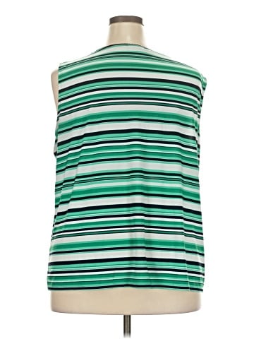 Roz & Ali Sleeveless Blouse (view 2)
