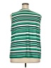 Roz & Ali Green Sleeveless Blouse Size 3X - photo 2