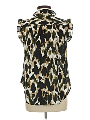 DKNY Short Sleeve Blouse (view 2)