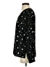 Halogen 100% Polyester Stars Black Long Sleeve Blouse Size S - photo 5