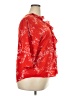 Blooming Jelly Red 3/4 Sleeve Blouse Size XXL - photo 4