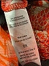 Democracy Orange Short Sleeve Blouse Size 2X - photo 8