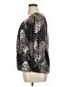Roz & Ali 100% Polyester Black 3/4 Sleeve Blouse Size XL - photo 5