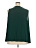 DressBarn Green Sleeveless Blouse Size 3X - photo 2
