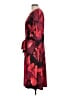 Kasper Print Red Cocktail Dress Size L - photo 5