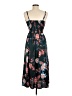 Unbranded 100% Polyester Floral Black Casual Dress Size M - photo 2