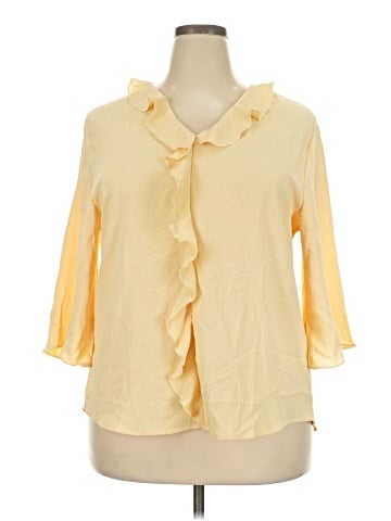 Blooming Jelly 3/4 Sleeve Blouse (view 1)