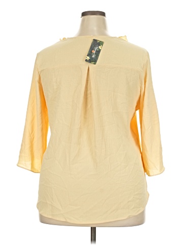 Blooming Jelly 3/4 Sleeve Blouse (view 2)