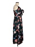 Unbranded 100% Polyester Floral Black Casual Dress Size M - photo 4