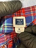Janie and Jack 100% Cotton Plaid Red Long Sleeve Button-Down Shirt Size 8 - photo 3