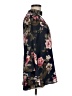 Andree by UNIT Floral Black 3/4 Sleeve Blouse Size M - photo 4