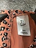 Art Class Animal Print Brown One Piece Swimsuit Size 6 - 7 - photo 3