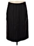 Theory Stripes Black Wool Skirt Size 8 - photo 1