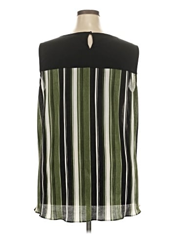 Roz & Ali Sleeveless Blouse (view 2)