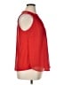 Charter Club 100% Polyester Red Sleeveless Blouse Size 0X - photo 4