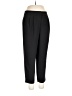 Express Solid Black Casual Pants Size 10s - photo 1
