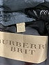 Burberry Brit 100% Polymide Gray Blue Trenchcoat Size 8 - photo 6