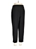 Express Solid Black Casual Pants Size 10s - photo 2