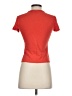 Theory 100% Cotton Red Short Sleeve Turtleneck Size P (petite) - photo 2
