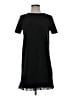 Zara Solid Black Casual Dress Size S - photo 1