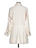 Zara 100% Polyester Ivory Coat Size L - photo 2