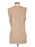 Ali Miles Tan Sleeveless Blouse Size L - photo 2
