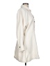 Zara 100% Polyester Ivory Coat Size L - photo 4