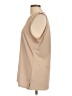 Ali Miles Tan Sleeveless Blouse Size L - photo 5