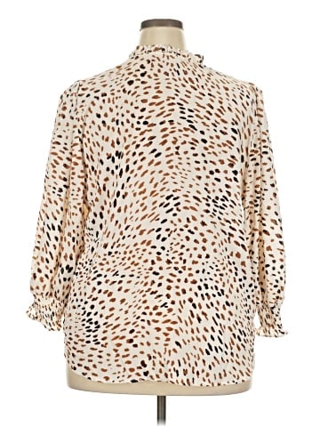 Philosophy Republic Clothing 3/4 Sleeve Blouse (view 2)