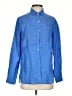 J. McLaughlin Solid Blue Long Sleeve Button-Down Shirt Size XS - photo 1