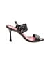 Manolo Blahnik Gray Black Sandals Size EU 35 1/2 - photo 1