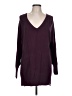 Chico's Purple Pullover Sweater Size Lg (2) - photo 1