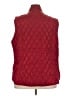 DressBarn 100% Polyester Solid Red Vest Size 3X - photo 2