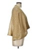 Boston Proper Metallic Gold Pullover Sweater Size L - photo 4