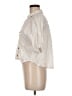 Zara Ivory 3/4 Sleeve Button-Down Shirt Size M - photo 5