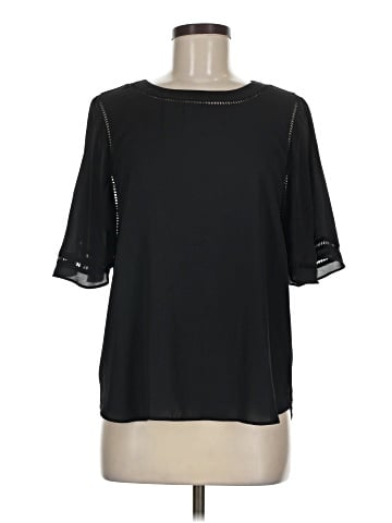 Ann Taylor Short Sleeve Blouse (view 1)