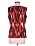 Calvin Klein Red Sleeveless Blouse Size M - photo 2