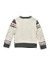 Lands' End 100% Cotton Print Gray Pullover Sweater Size 3 - 4 - photo 2