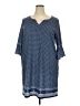 Suzanne Betro Blue Casual Dress Size 2X - photo 1