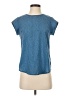 Monday Fun Blue Short Sleeve Top Size XS - photo 1