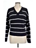 Vince. Stripes Black Pullover Sweater Size L - photo 1