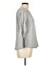 Karen Scott 100% Cotton Gray Pullover Sweater Size L - photo 4